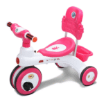 Rock Rider With Backrest 3Y Pink