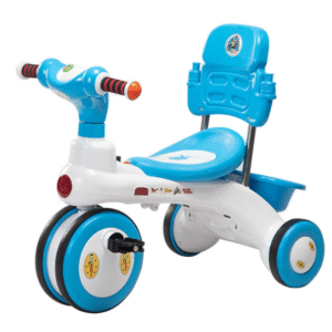 Rock Rider With Backrest-3Y Blue