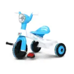 Road Master Tricycle White & Cyan Blue